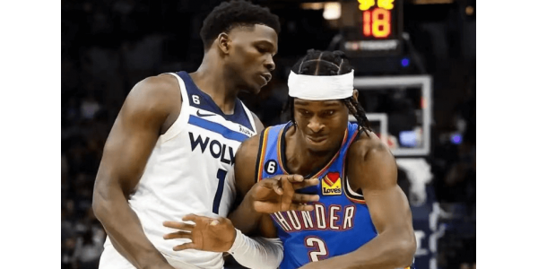 Timberwolvesi su prekinuli Thunderov niz od sedam pobjeda, a Reid je postavio novi rekord