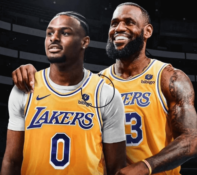 Bronny James pokušava za Lakerse