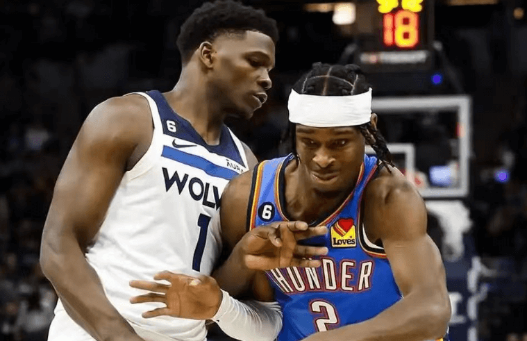 Timberwolvesi su prekinuli Thunderov niz od sedam pobjeda, a Reid je postavio novi rekord